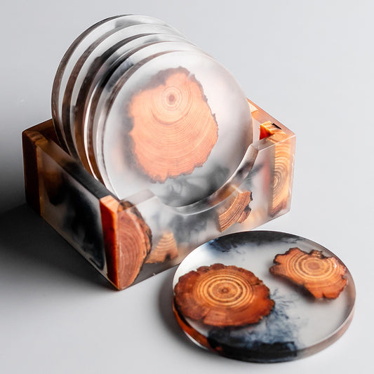 Epoxy Wood Coasters