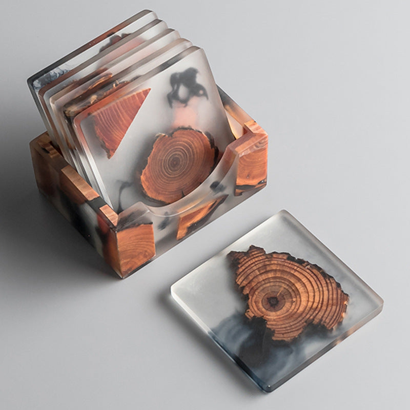 Epoxy Wood Coasters