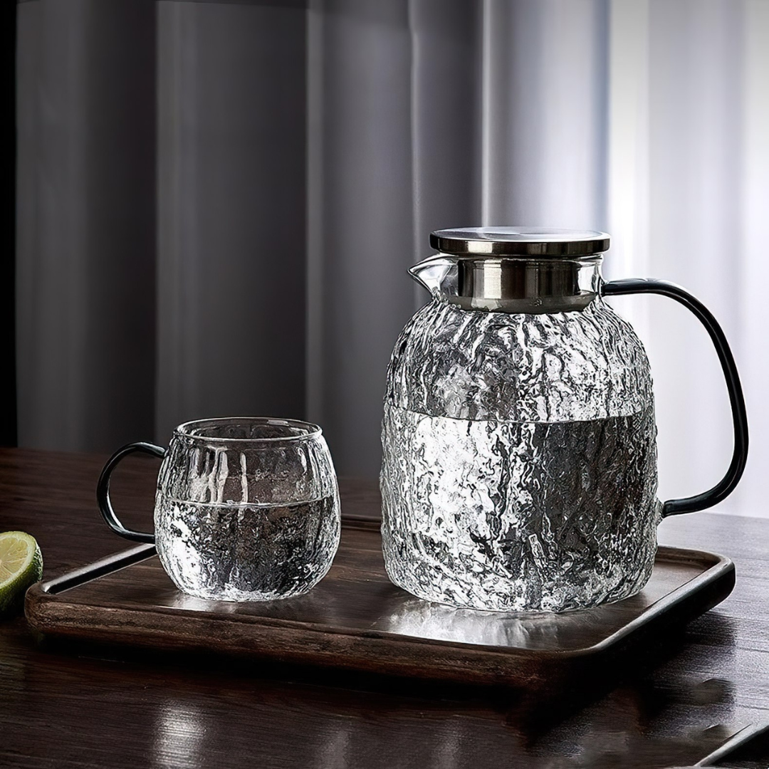 Verrerie Jug and Cups