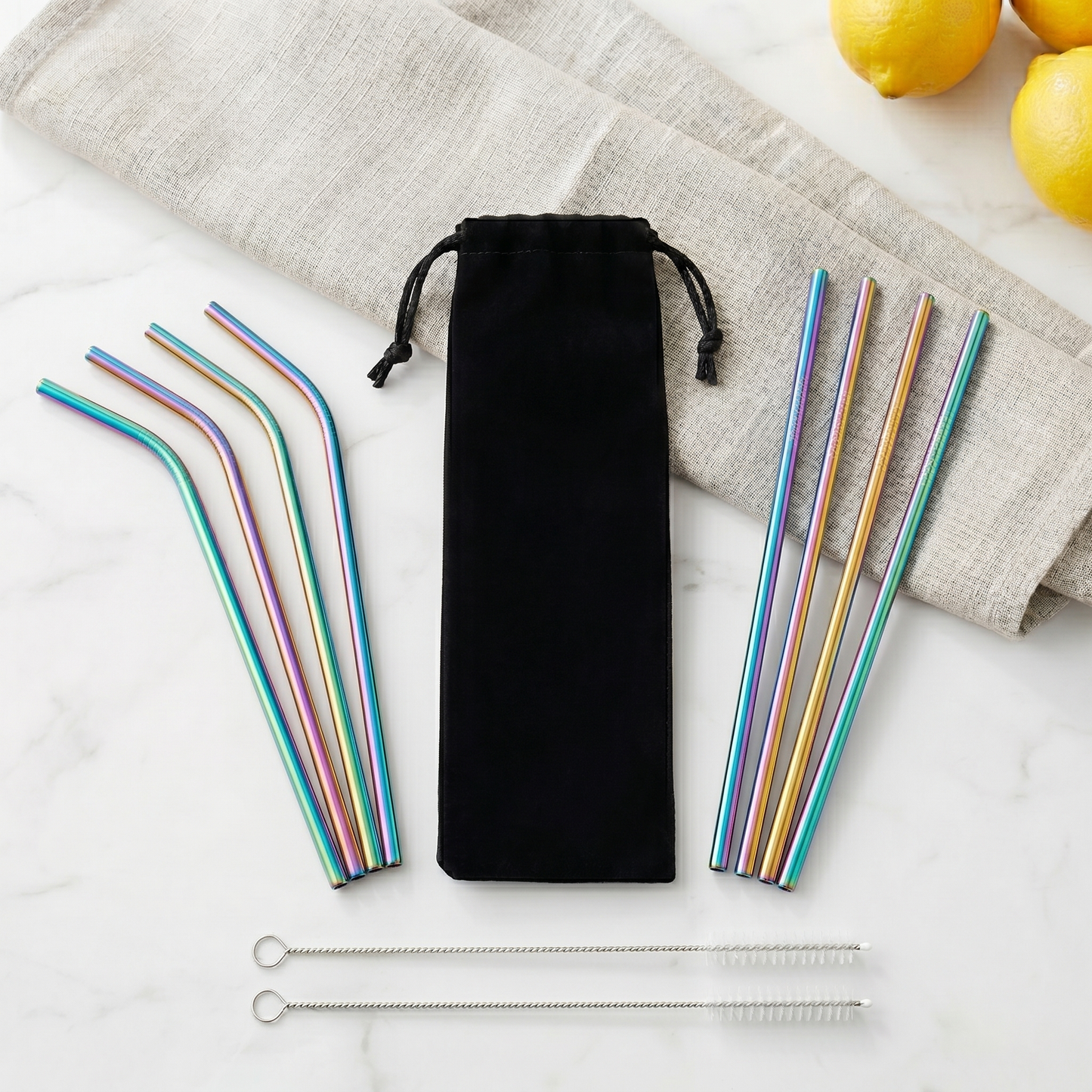 Steel Straw Set