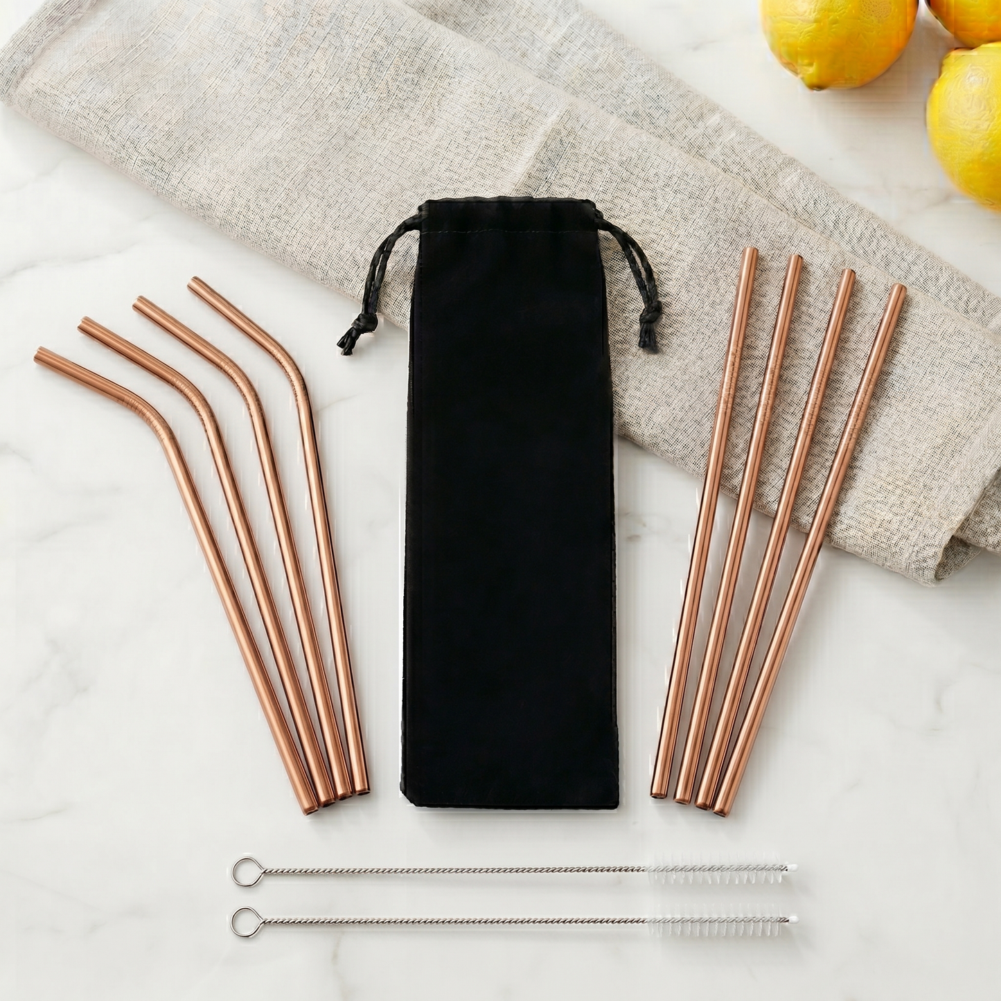 Steel Straw Set