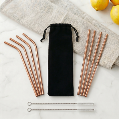 Steel Straw Set
