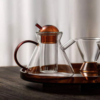 Glacé Glass Teapot