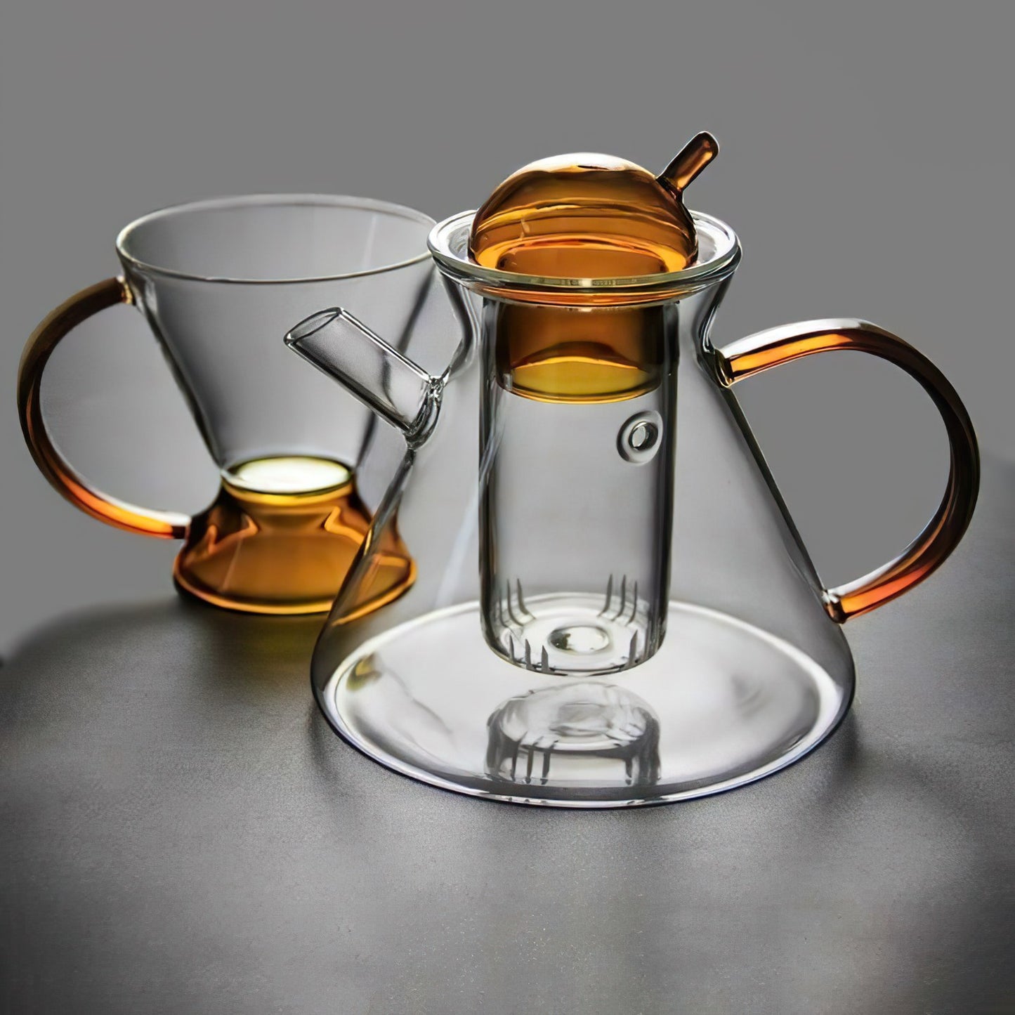 Glacé Glass Teapot